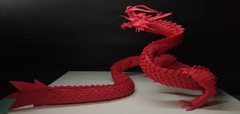 折り紙作品に用いる紙のイメージ